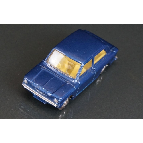 1026 - Two boxed Corgi diecast models to include 316 NSU Sport Prinz in deep metallic cerise and 251 Hillma... 