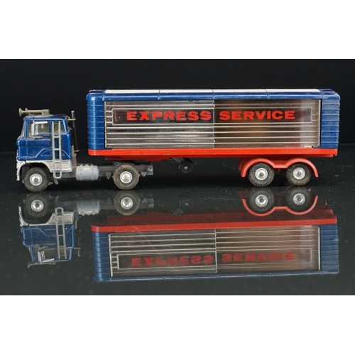 1028 - Three boxed Corgi Major diecast models to include 1138 Car Transporter with Ford Tilt Cab H Series T... 