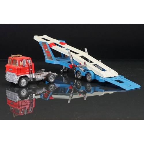 1028 - Three boxed Corgi Major diecast models to include 1138 Car Transporter with Ford Tilt Cab H Series T... 