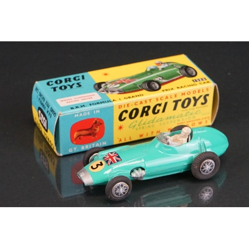 1030 - Boxed Corgi Major Gift Set No 16 Ecurie Ecosse Racing Car Transporter and Three Racing Cars diecast ... 