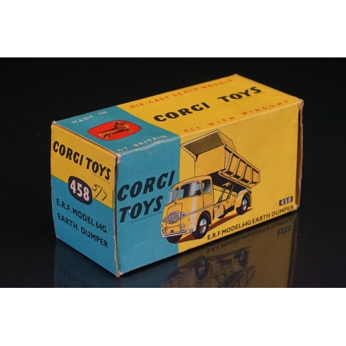 1032 - Two boxed Corgi diecast models to include 465 Commer Pick Up Truck in yellow & red (some paint chips... 