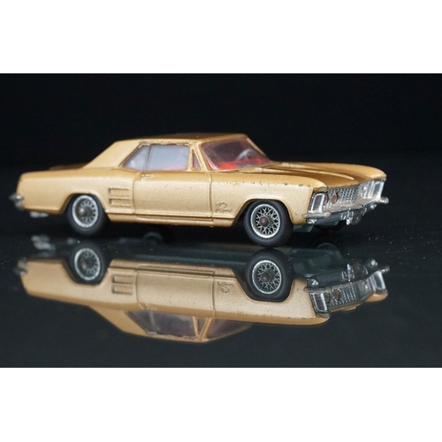 1033 - Two boxed Corgi diecast models to include 264 Oldsmobile Toronado in metallic blue and 245 Buick Riv... 