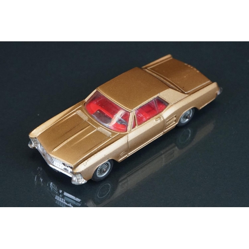 1033 - Two boxed Corgi diecast models to include 264 Oldsmobile Toronado in metallic blue and 245 Buick Riv... 