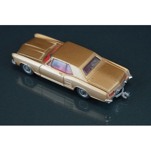 1033 - Two boxed Corgi diecast models to include 264 Oldsmobile Toronado in metallic blue and 245 Buick Riv... 