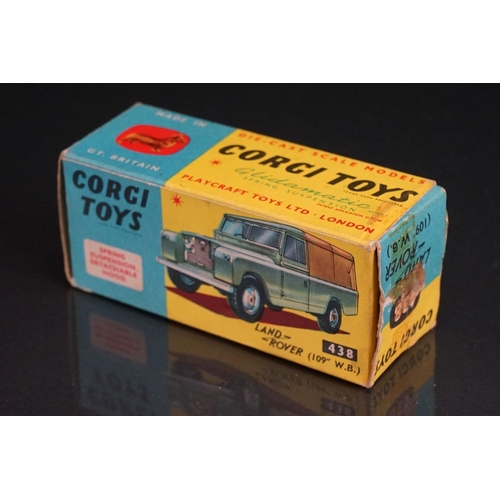 1034 - Two boxed Corgi diecast models to include 438 Land Rover (109