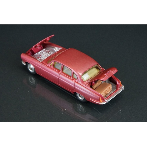 1037 - Two boxed Corgi diecast models to include 238 'By Special Request' Jaguar Mark X in metallic cerise ... 