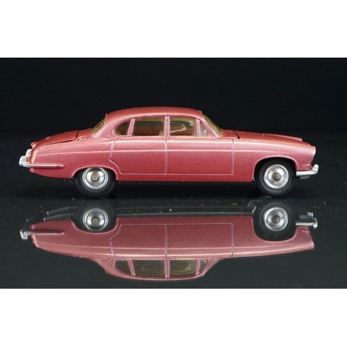 1037 - Two boxed Corgi diecast models to include 238 'By Special Request' Jaguar Mark X in metallic cerise ... 