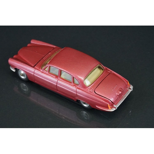 1037 - Two boxed Corgi diecast models to include 238 'By Special Request' Jaguar Mark X in metallic cerise ... 