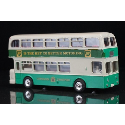 1039 - Two boxed Dinky diecast model buses to include 292 Leyland Atlantean Bus in red & white with Regent ... 