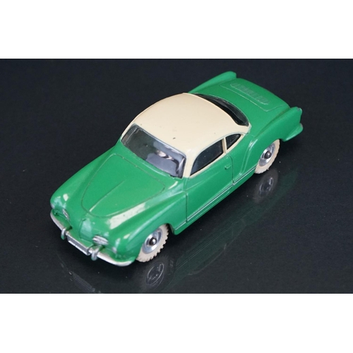 1042 - Two boxed Dinky diecast models to include 194 Bentley Coupe in grey with maroon interior, with drive... 