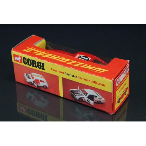 1062 - Four boxed Corgi Whizzwheels diecast models to include 374 4.2 Litre Jaguar E Type 2+2 in yellow, 30... 