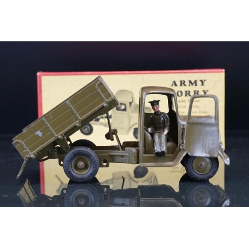 1069 - Two boxed Britains diecast models to include No 1335 Army Lorry with driver and No 1334 Army Lorry N... 