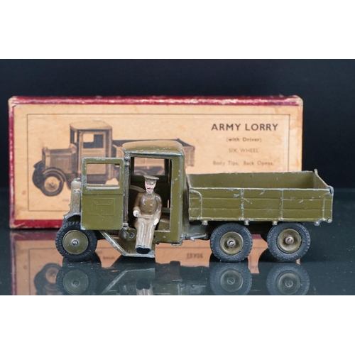 1069 - Two boxed Britains diecast models to include No 1335 Army Lorry with driver and No 1334 Army Lorry N... 