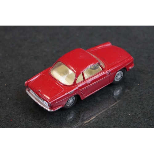 1324 - Five boxed Corgi diecast models to include 208S Jaguar 2.4 Litre Saloon in pale yellow, 210 Citroen ... 