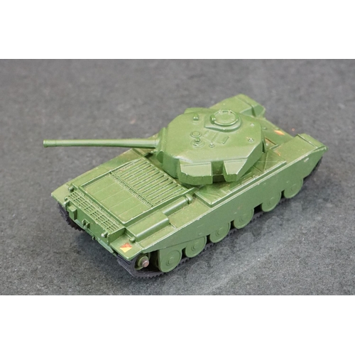 1327 - Three boxed Dinky Supertoys military diecast models to include 660 Tank Transporter, 689 Medium Arti... 