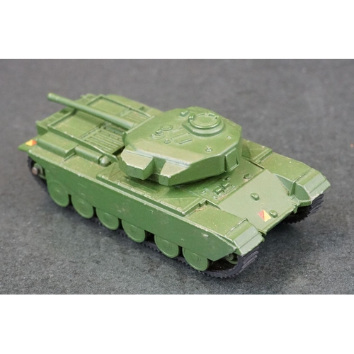 1327 - Three boxed Dinky Supertoys military diecast models to include 660 Tank Transporter, 689 Medium Arti... 