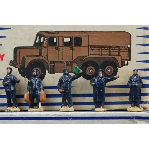 1327 - Three boxed Dinky Supertoys military diecast models to include 660 Tank Transporter, 689 Medium Arti... 