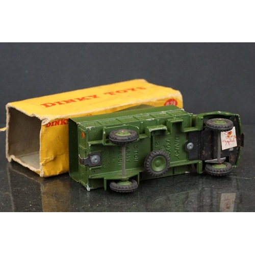 1328 - 12 Boxed Dinky diecast military diecast models to include 673 Scout Car, 643 Army Water Tanker, 2 x ... 