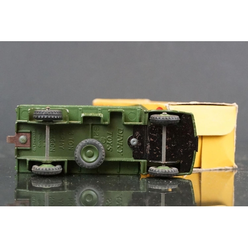 1328 - 12 Boxed Dinky diecast military diecast models to include 673 Scout Car, 643 Army Water Tanker, 2 x ... 