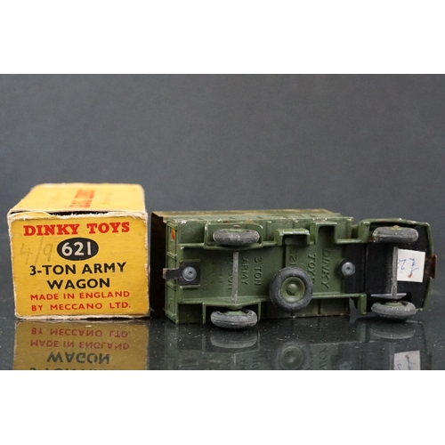 1328 - 12 Boxed Dinky diecast military diecast models to include 673 Scout Car, 643 Army Water Tanker, 2 x ... 