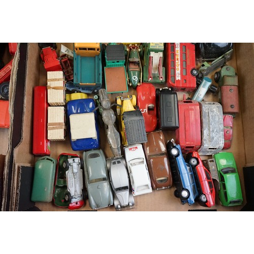 1269 - Collection of mid 20th C onwards play worn models to include diecast, plate, plastic etc featuring N... 