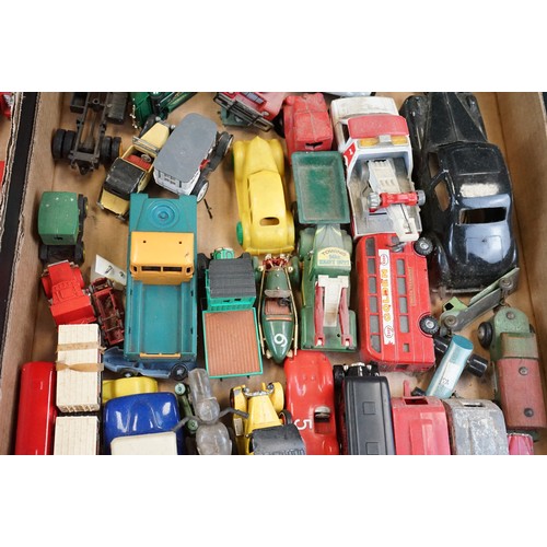 1269 - Collection of mid 20th C onwards play worn models to include diecast, plate, plastic etc featuring N... 