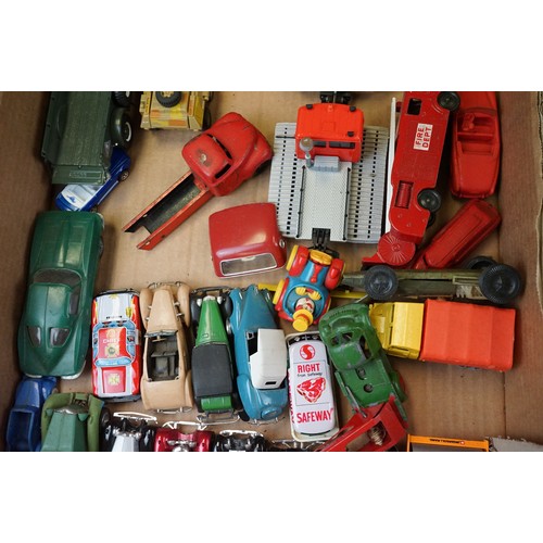 1269 - Collection of mid 20th C onwards play worn models to include diecast, plate, plastic etc featuring N... 