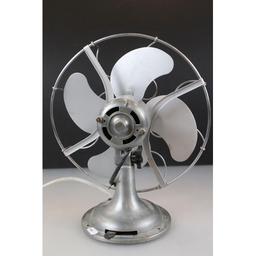 102 - Early to Mid 20th century ' Limit ' Desk Fan, 32cm high