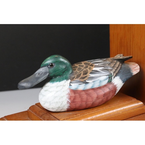 136 - Pair of novelty bookends in the form of ducks