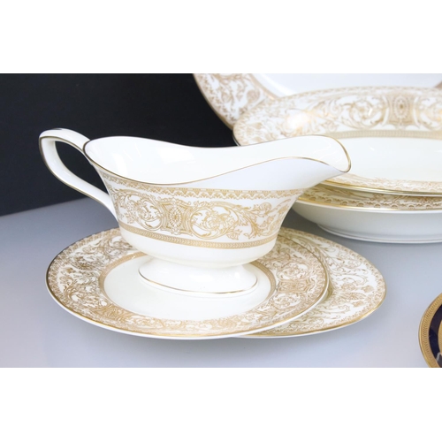 77 - Royal Worcester ' Embassy ' Part Dinner Set comprising Six 7