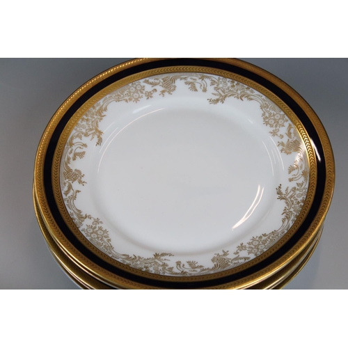 77 - Royal Worcester ' Embassy ' Part Dinner Set comprising Six 7