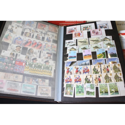 415 - A collection of mainly British stamps and first day covers together with a quantity of stamp price g... 