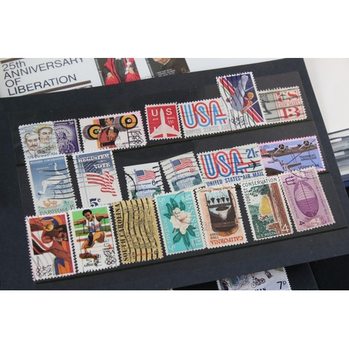 416 - A collection of British, Commonwealth and world stamps, first day covers and associated books.