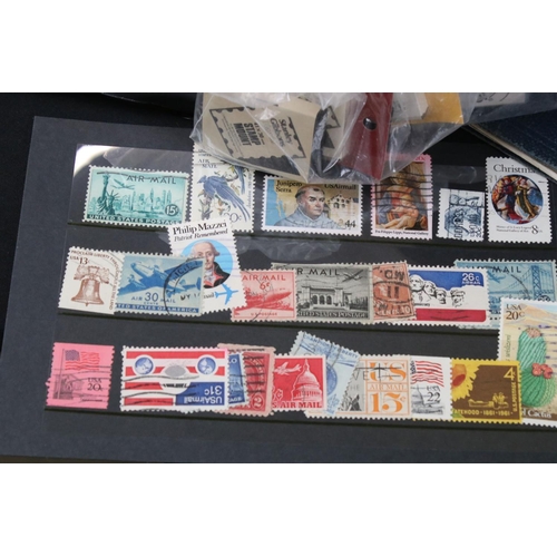 416 - A collection of British, Commonwealth and world stamps, first day covers and associated books.