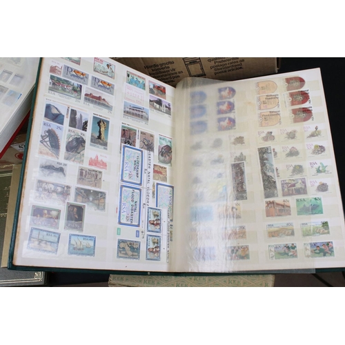 420 - A collection of British, Commonwealth and world stamps to include loose and mounted examples.