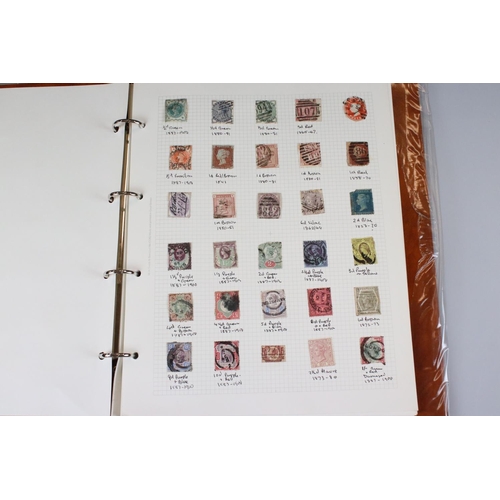 442 - A small collection of British and world stamps contained within albums together with a quantity of m... 