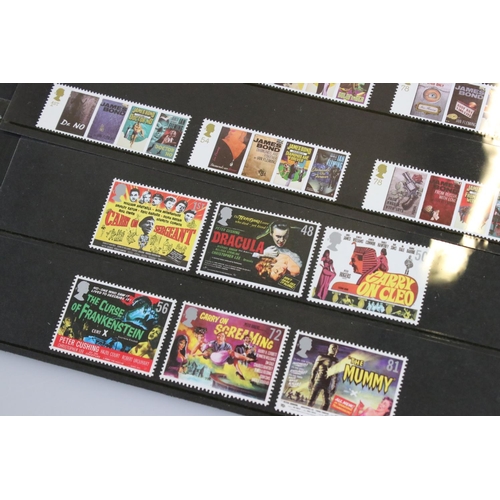 442 - A small collection of British and world stamps contained within albums together with a quantity of m... 