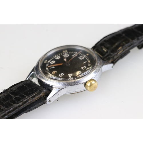 189 - WW2 RAF issue Waltham military watch 6B/234 A939 with crows foot