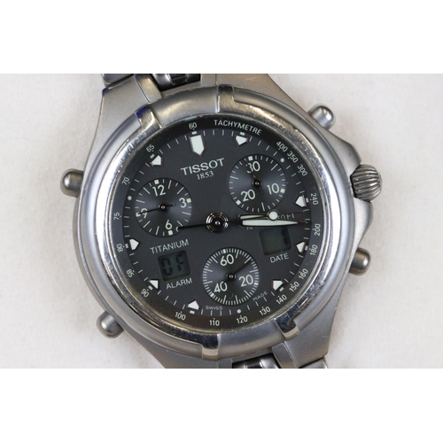 248 - Tissot titanium T670 chronograph gents watch