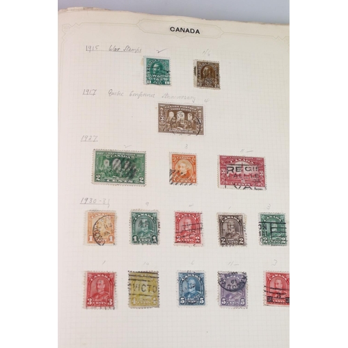 297 - A large collection of late 19th and early 20th century world and commonwealth stamps to include many... 