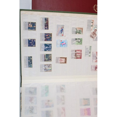 322 - A large collection of mainly mint Spanish / Spain stamps contained within two stock albums.