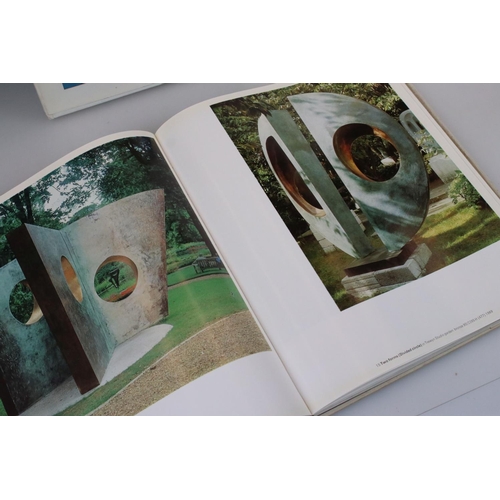 412 - Two signed Barbara Hepworth 1st edition books to include 'Drawings from a sculptures landscape' and ... 