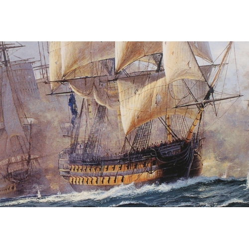 513 - Steven Dews (British b. 1949) Gouttelette Limited Edition Print titled ' Battle of Copenhagen ' no. ... 