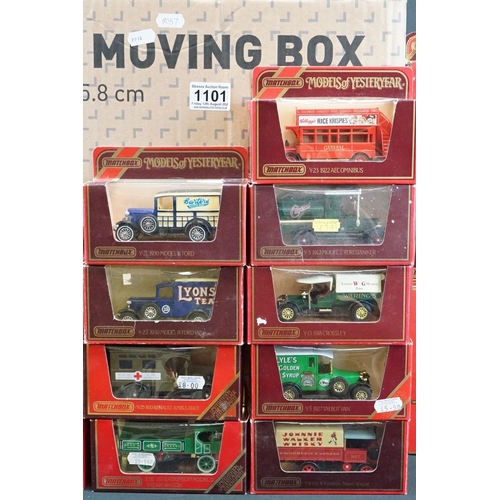 1101 - 110 Boxed Matchbox Models of Yesteryear, includes limited edition examples (diecast condition ex, bo... 