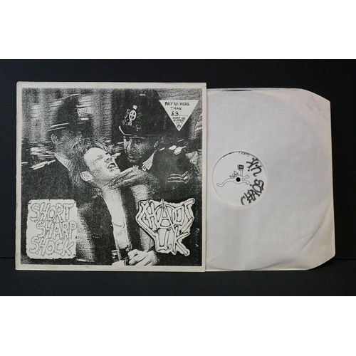 134 - Vinyl - Punk Rock - 9 rare UK Punk Rock / Hardcore albums to include: Condemned 84 – Battle Scarred ... 