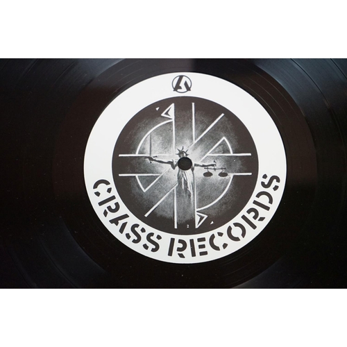 136 - Vinyl - Punk Rock - Crass - 2 unplayed original albums.  The Feeding Of The Five Thousand (1979, Sma... 