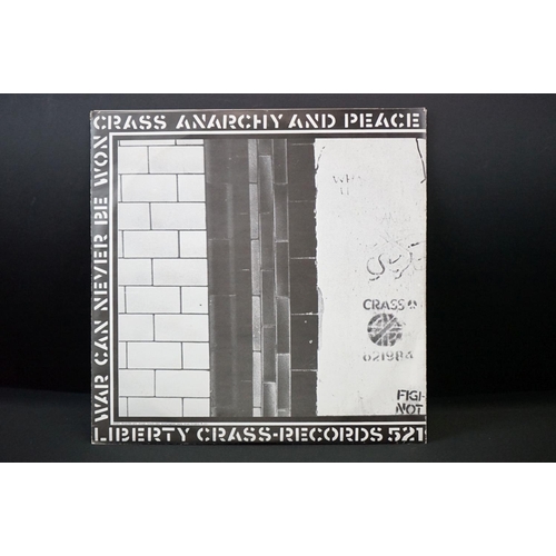 136 - Vinyl - Punk Rock - Crass - 2 unplayed original albums.  The Feeding Of The Five Thousand (1979, Sma... 