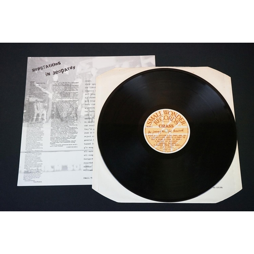 136 - Vinyl - Punk Rock - Crass - 2 unplayed original albums.  The Feeding Of The Five Thousand (1979, Sma... 