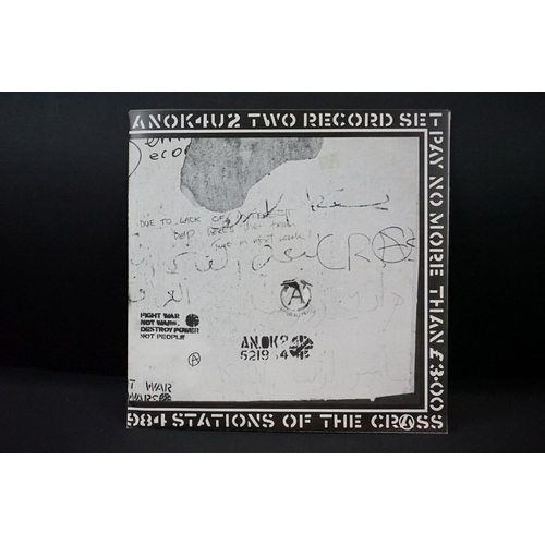 136 - Vinyl - Punk Rock - Crass - 2 unplayed original albums.  The Feeding Of The Five Thousand (1979, Sma... 