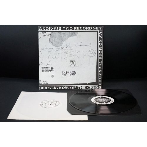 136 - Vinyl - Punk Rock - Crass - 2 unplayed original albums.  The Feeding Of The Five Thousand (1979, Sma... 